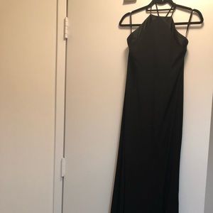Long black dress